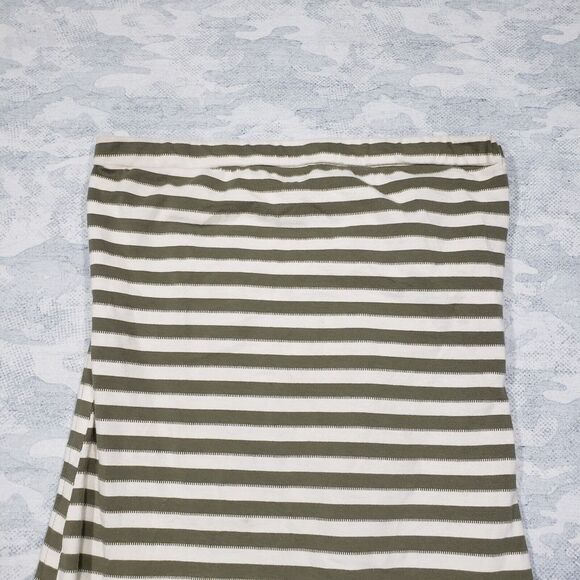 RVCA Olive and White Striped Maxi Dress - Picture 2 of 10